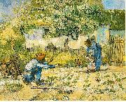 Vincent Van Gogh First Steps Sweden oil painting artist
